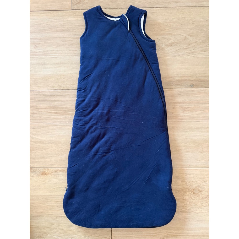 Kyte Baby Sleep Bag 2.5 TOG Navy Blue Bamboo Wearable Blanket Size Medium